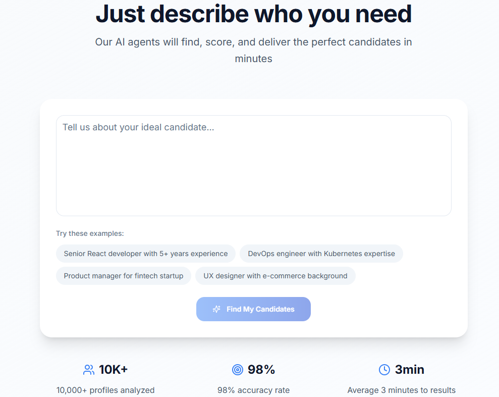 UmukoziHR platform dashboard showing role definition and requirements setup